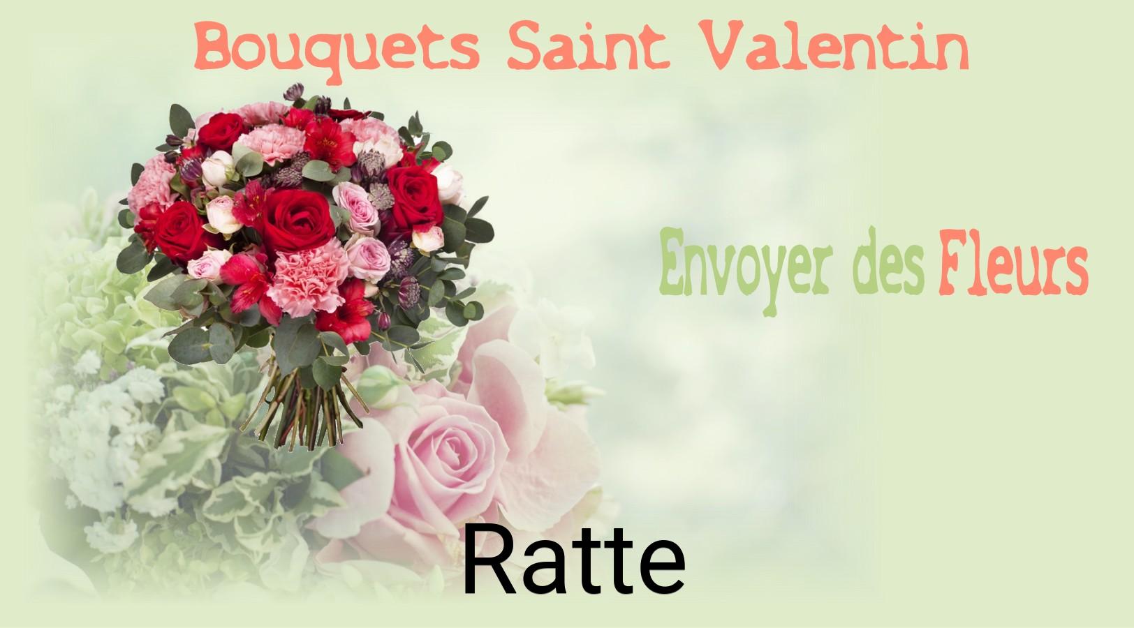 Roses de Saint-Valentin livrées à Ratte
